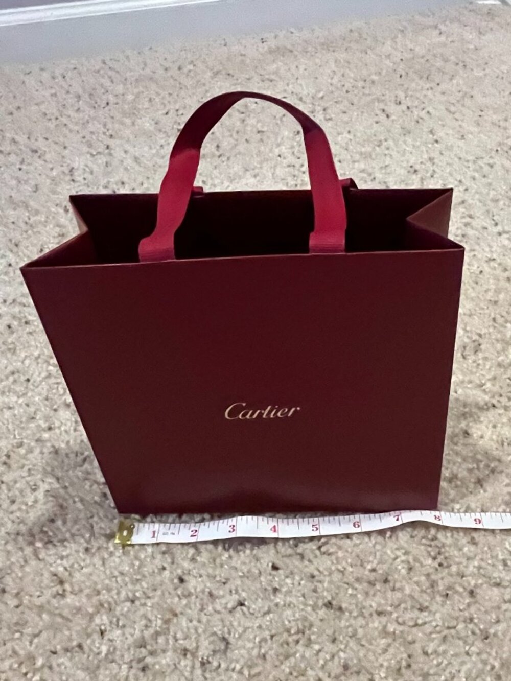 Cartier Shopping/Gift Bag